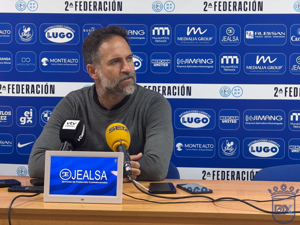Abel Segovia, en rueda de prensa