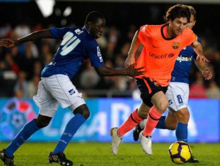 Leo Messi against Xerez CD in the Primera División